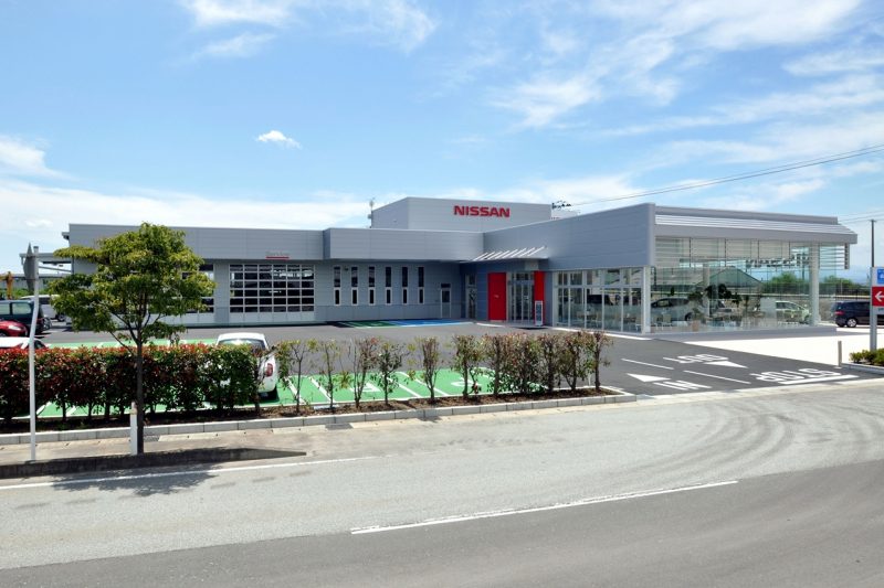 山形日産自動車様　東根店新築工事