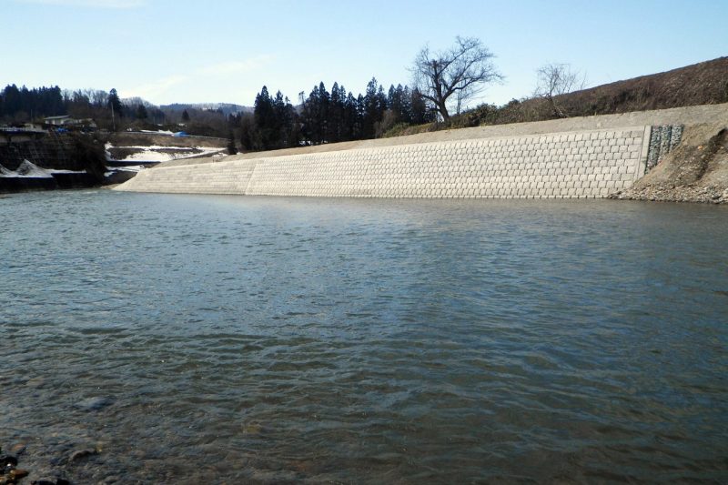 月布川河川改修工事