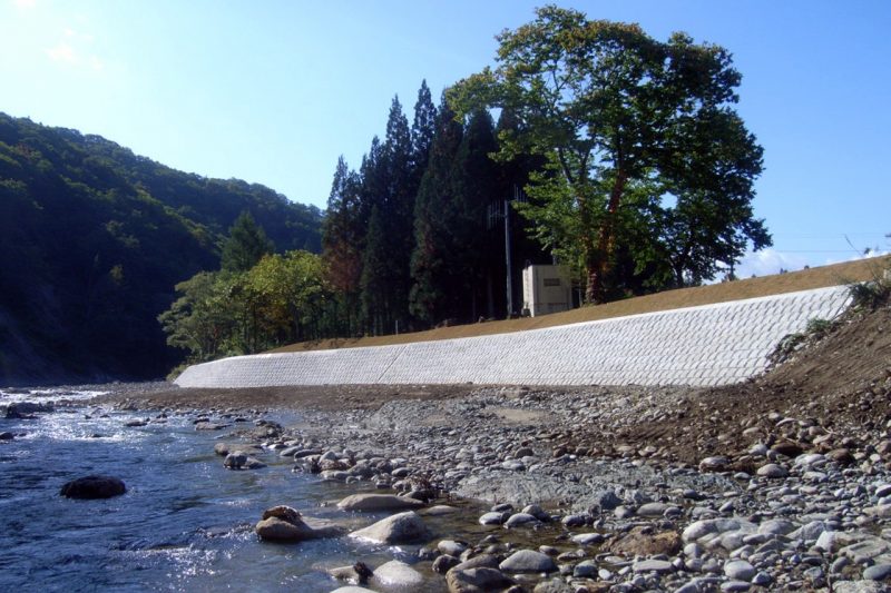 寒河江川外河川災害復旧工事