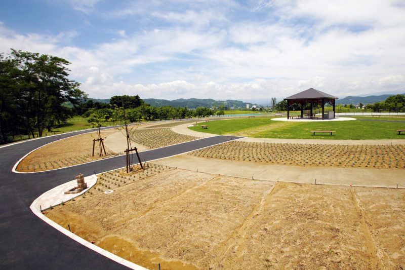 最上川ふるさと総合公園歴史の丘整備工事