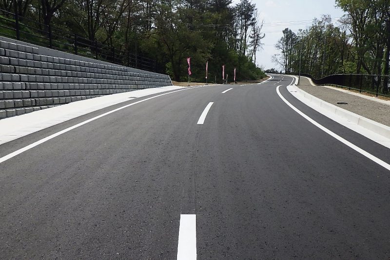 市道寒河江公園アクセス線整備工事