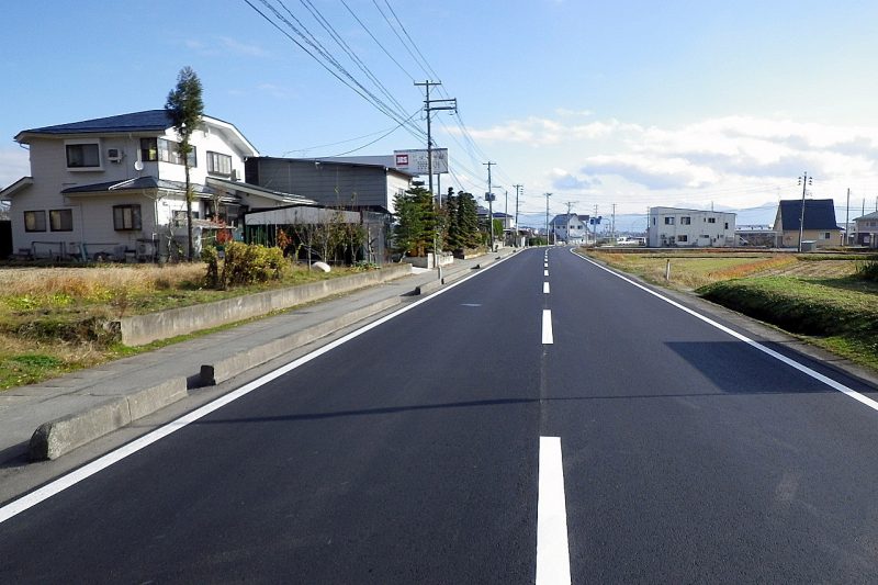 主要地方道天童大江線外舗装補修工事