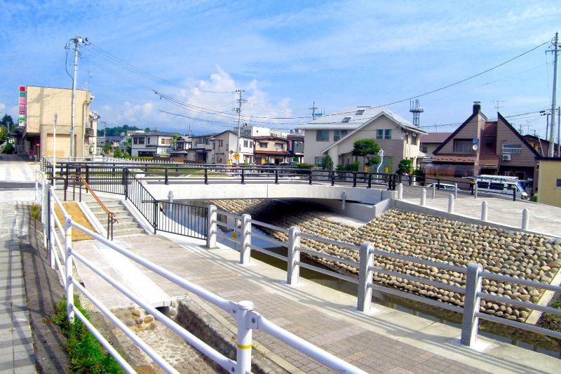 沼川　幸田橋架替工事